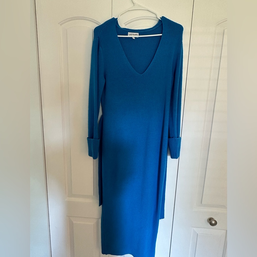 Lady Gang Express Maxi Sweater Dress